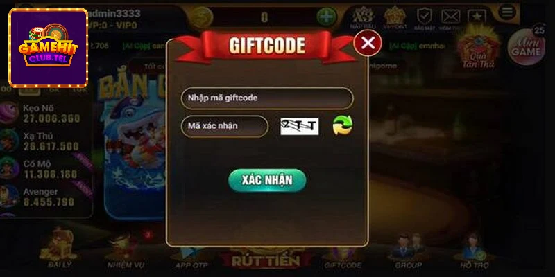 Tìm kiếm và sử dụng các mã giftcode hitclub cho các sự kiện tại cổng game