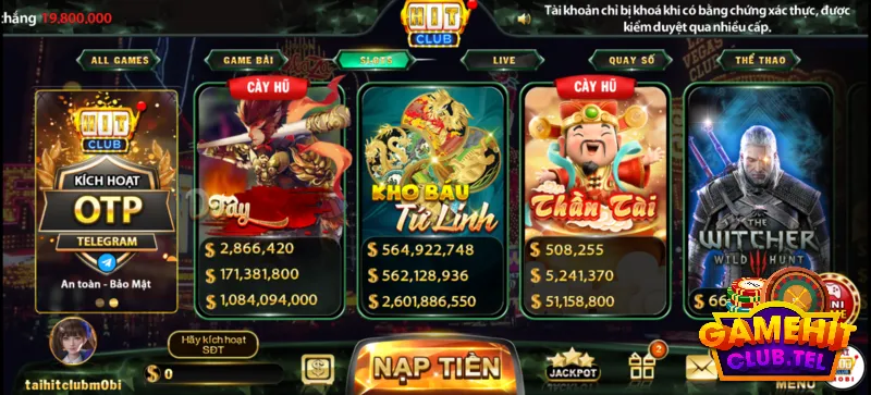 Cổng game đa dạng trò chơi, thu hút nhiều lượt truy cập