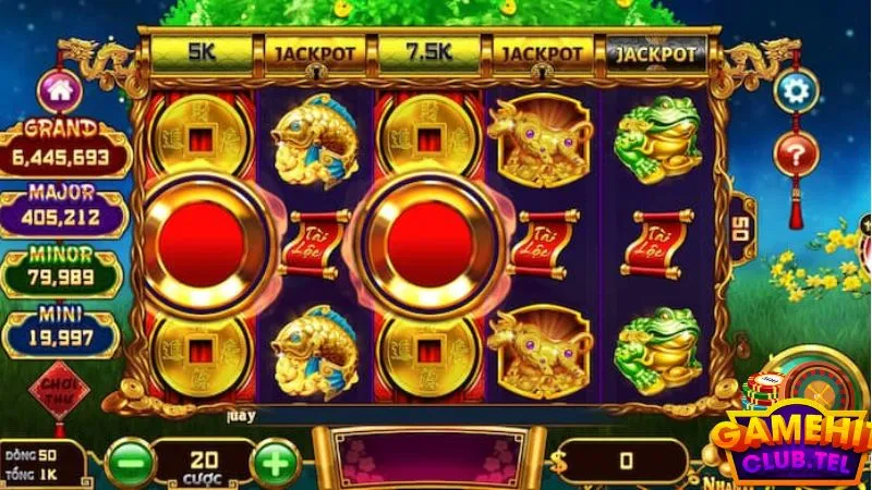 Giao diện đỉnh cao của game cung hỷ phát tài hitclub