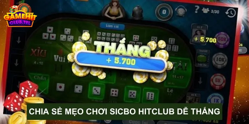 Mẹo chơi sicbo hiệu quả tại hitclub